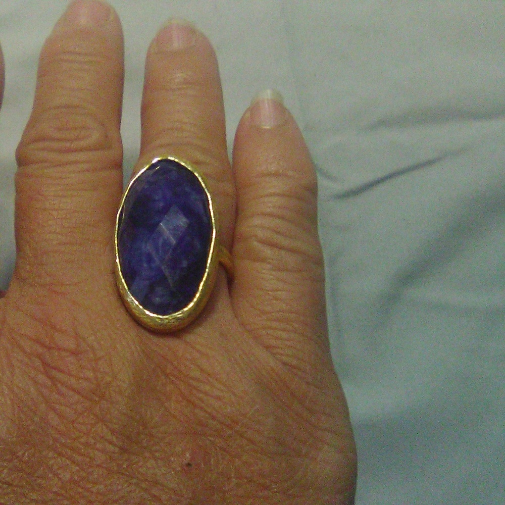 Lapis blue ring